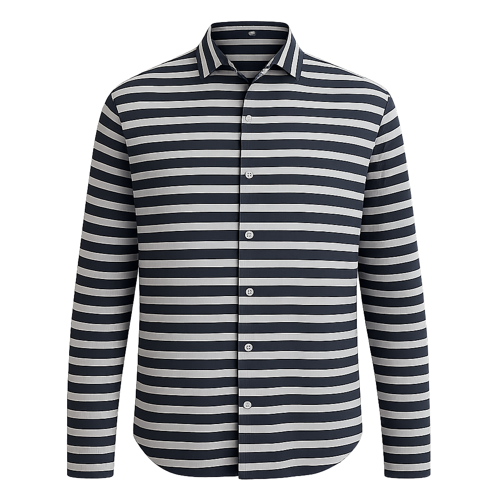 Kaschmir Streifenhemd